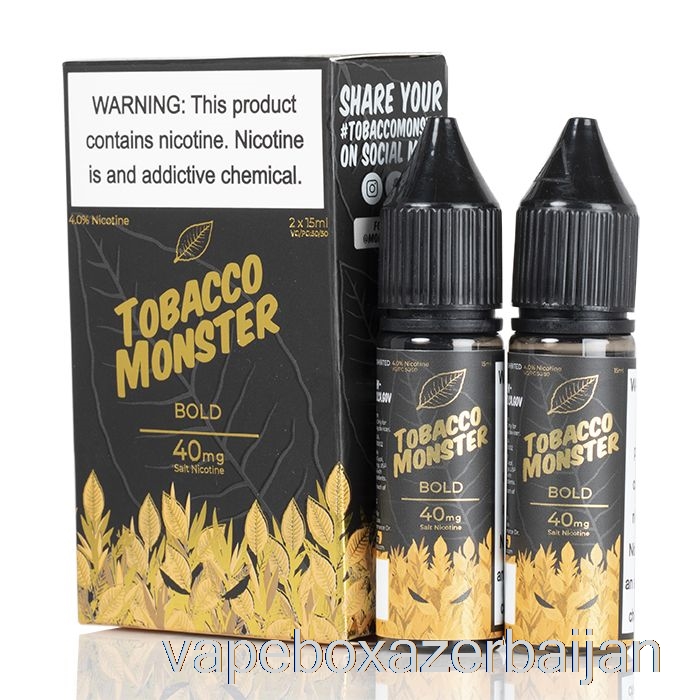 Vape Azerbaijan Bold - Tobacco Monster Salts - 30mL 24mg